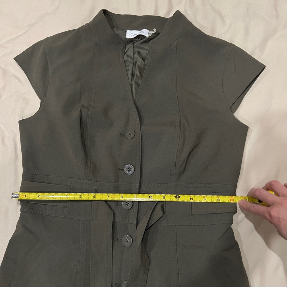 BNWT Calvin Klein women’s button down dress. - Picture 8 of 9